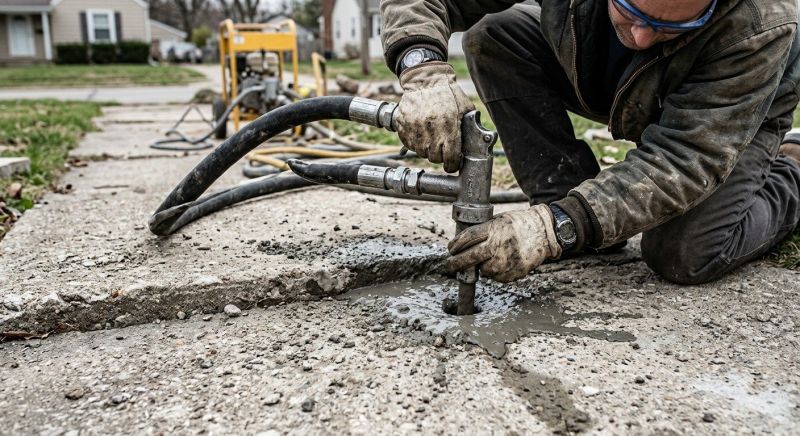 Concrete Mudjacking in Denver, CO