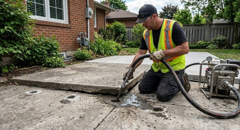 Patio Mudjacking in Tampa, FL